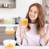 Efficient Kitchen Strainer System Rotating Hook Design Nylon Meshes Filter For Broth Clarifying Juice Extraction Food Preps