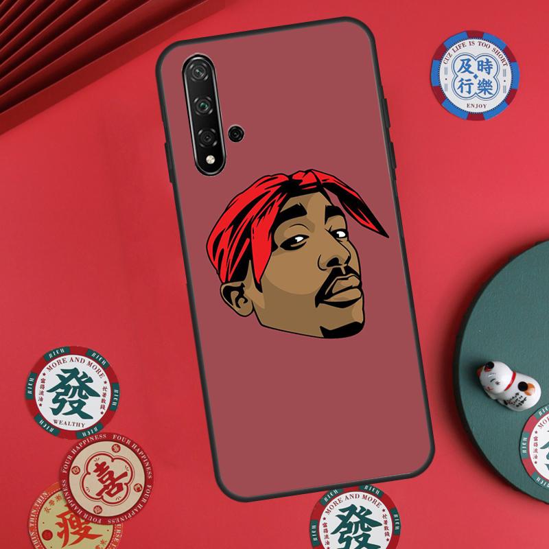 Rapper 2pac Singer Tupac For Huawei Nova 11i 8i 12i 12s 9 10 SE Y60 Y70 Y90 Y72 Y73 Y61 Y91 P60 Pro P30 P40 Lite Case