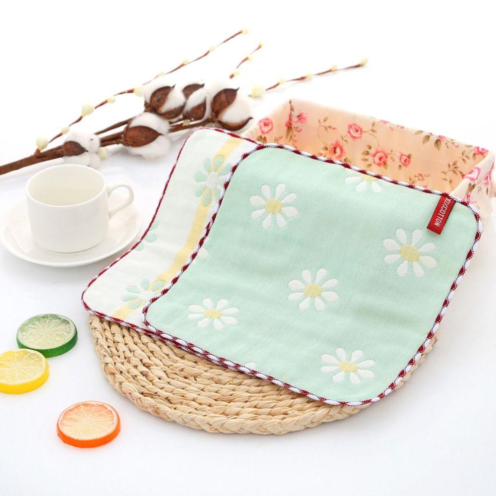 Feeding Burp Cloths Baby Face Towel Pure Cotton Children's Absorbent Handkerchief Baby Bath Towel