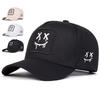 Unisex XX Lachendes Gesicht Stickerei Baseballkappen Frühling Herbst Outdoor Verstellbar Lässige Hüte Sonnenschutzmütze Sportkappe