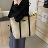 Fashion Woven Bag 2025 Spring New Beach Vacation Going Out Large Capacity Tote Bag Shoulder Women's Bag