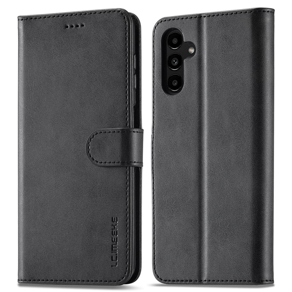 LC.IMEEKE For Samsung Galaxy A05s 4G Case Leather Wallet Calf Texture Phone Cover