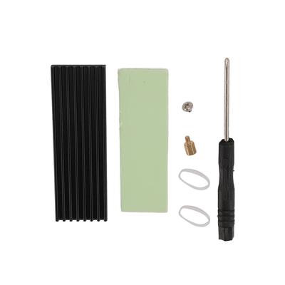 SSD Kühlkörper Aluminium Effiziente Kühlung Festplatten-Kühlkörper für M.2 2280 Solid State Drive für Laptop-PC