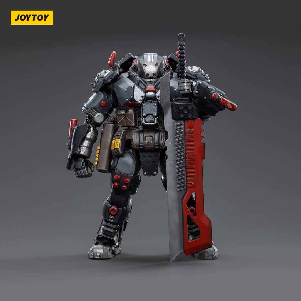 JOYTOY War The Gloomy Expeditionary Obsidian Cavalry Scale PVC ABS Painted Movable Figure Star Force, "Charger" 1/18 &