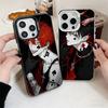 Funda de Teléfono Suave Estilo Anime Chico Malo Diablo para iPhone 15 16 17 Pro Max 17Air 16E 14 Plus 13 12 Mini Cubierta Trasera a Prueba de Golpes