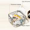 Aufbewahrungsbox für Haarschmuck Haarspange Haarband Band Transparent Acryl Organizer Desktop Aufbewahrungskorb Waschmittelkapsel Aufbewahrung