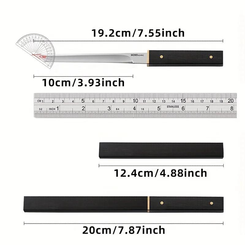 Professional Pocket Fruit Knife Multifunctional Meat Cleaver Knife High Hardness Portable Straight Knife Sharp Kitchen Cooking