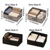 Thickened Non-woven Fabric Storage Box Square Clothes Storage Organizer  Closet