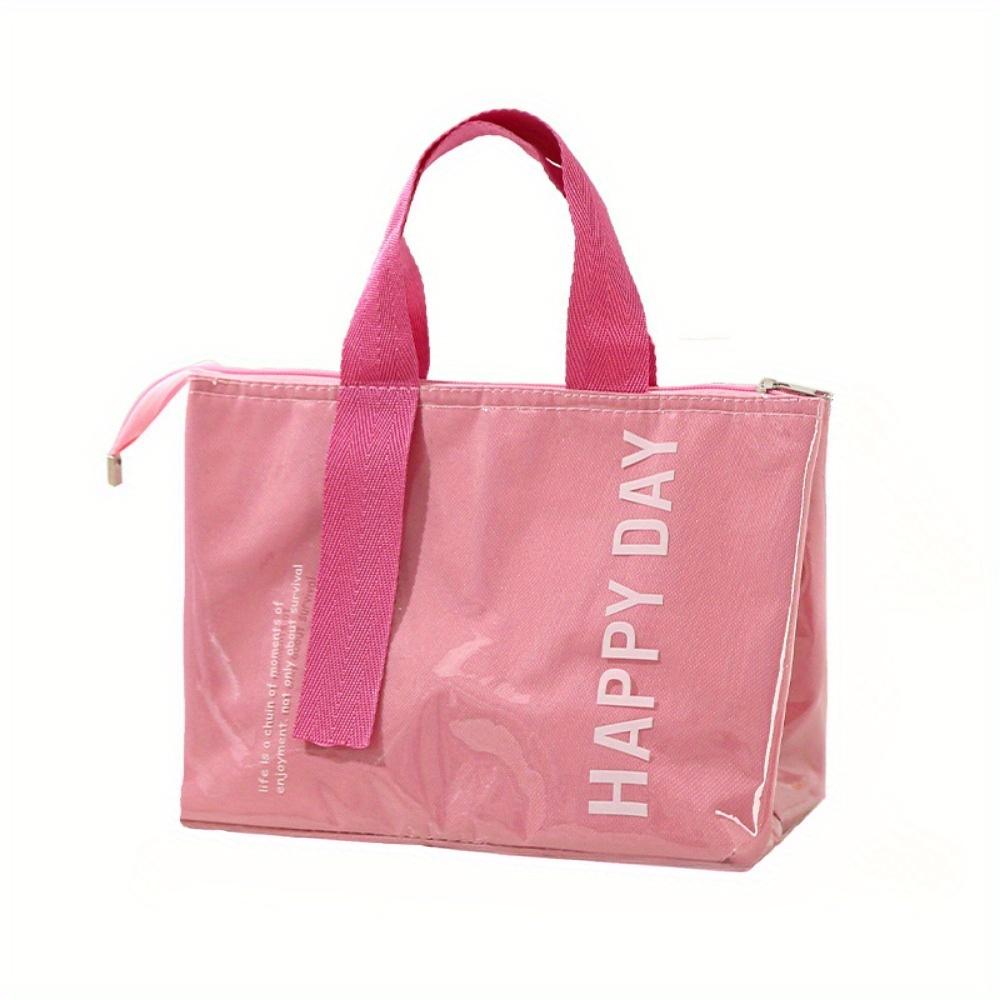 1 Dopamine Lunch Bag For Office Workers, Large Capacity Lunch Insulation Bag, Thick Aluminum Foil,outdoor Camping, Picnic Insulation Bag