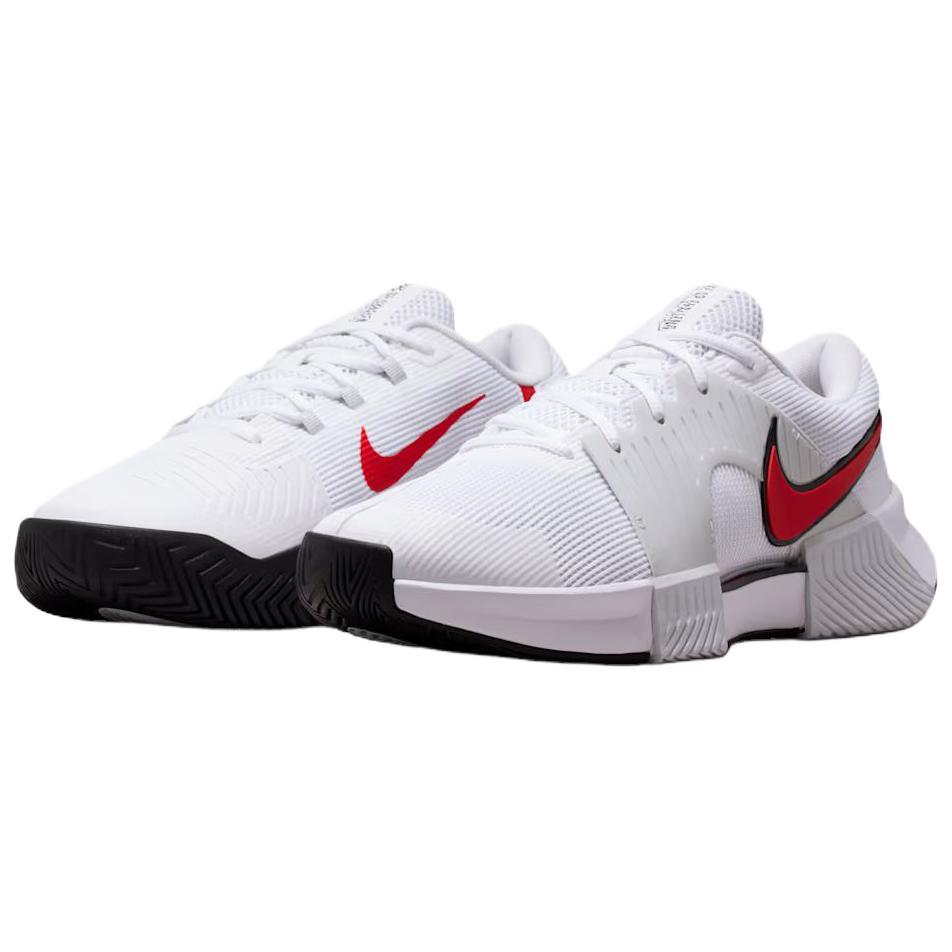 Nike Zoom GP Challenge 1.5 Versátil Confortável Durável Suporte Tênis de Tênis Masculino Tênis Branco Vermelho IQ5180-109