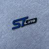 Metalowy Nowy Styl Ford Focus Mk4 STline lommel Kuga Mk3 ST line Naklejka Samochodowa stline emblemat przedniego grilla Naklejka Tylna