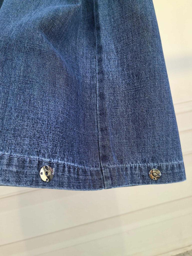 Lo Family High-End Wide-Leg Denim Jeans - Lässig, Schlicht, Temperamentvoller Stil