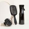 3-Piece Hair Care Set: Volumizing Styling Comb Scalp Massage Brush Spray Bottle Deep Cleansing