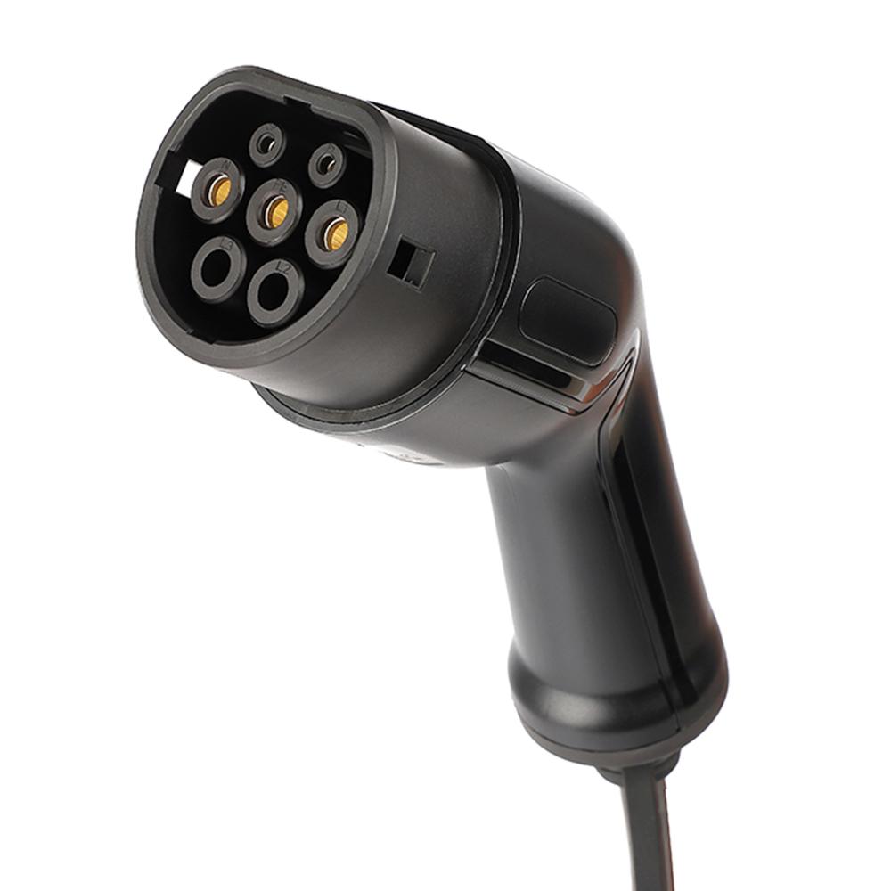 ANDAIIC Mode 3 EV Charger Cable Type 2 to Type 2 IEC62196 32A 1 Phase 5m Length