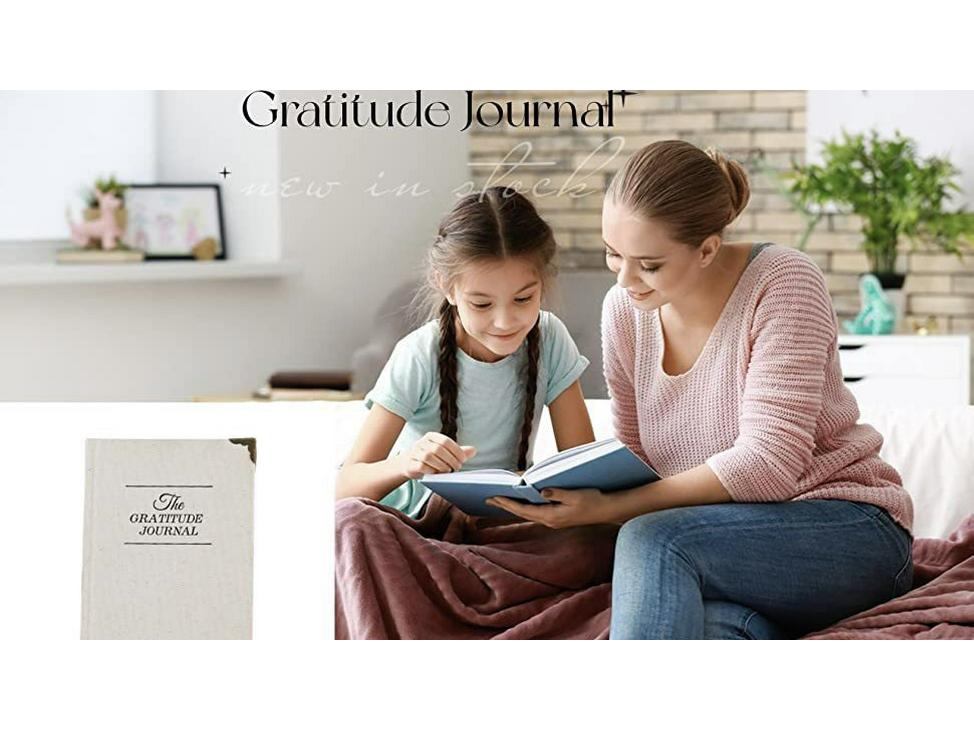 A5 Linen Cover Gratitude Journal Planner