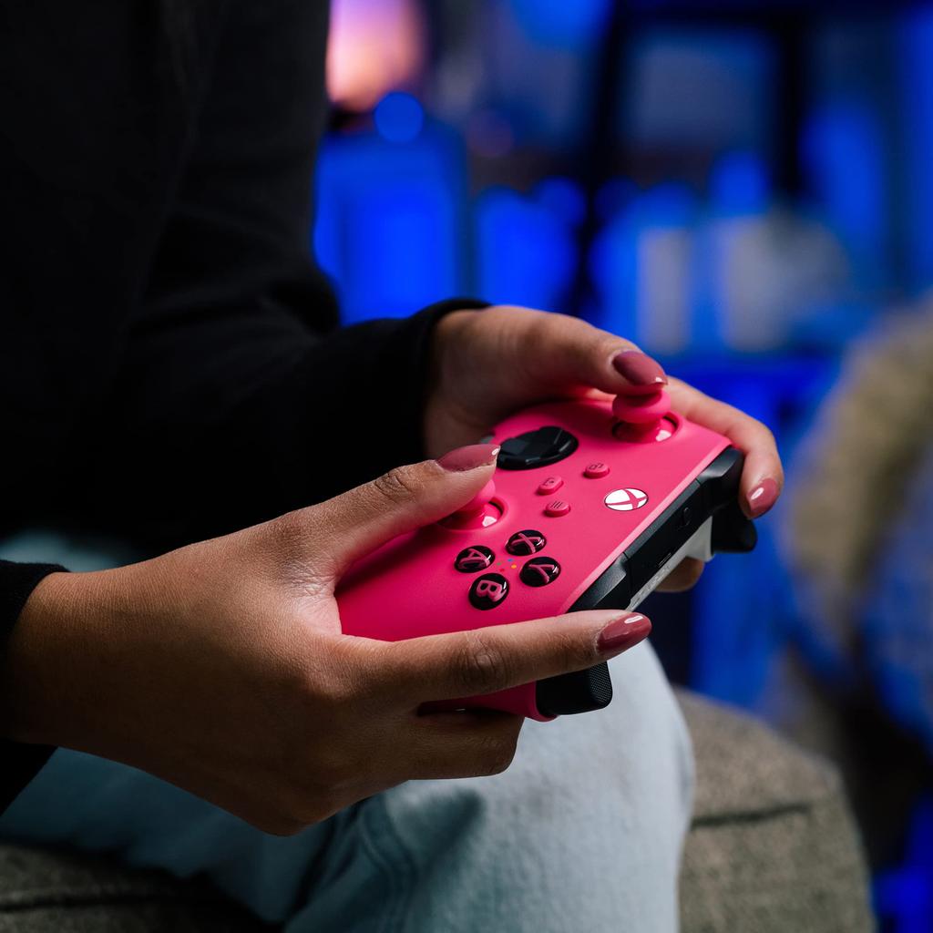 Genuine Xbox Wireless Controller (Deep Pink)
