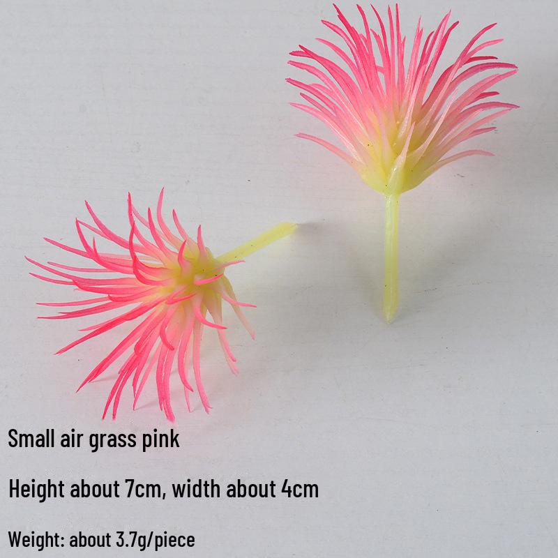 Mini Flocking Artificial Succulent Bonsai for DIY Wall Decor