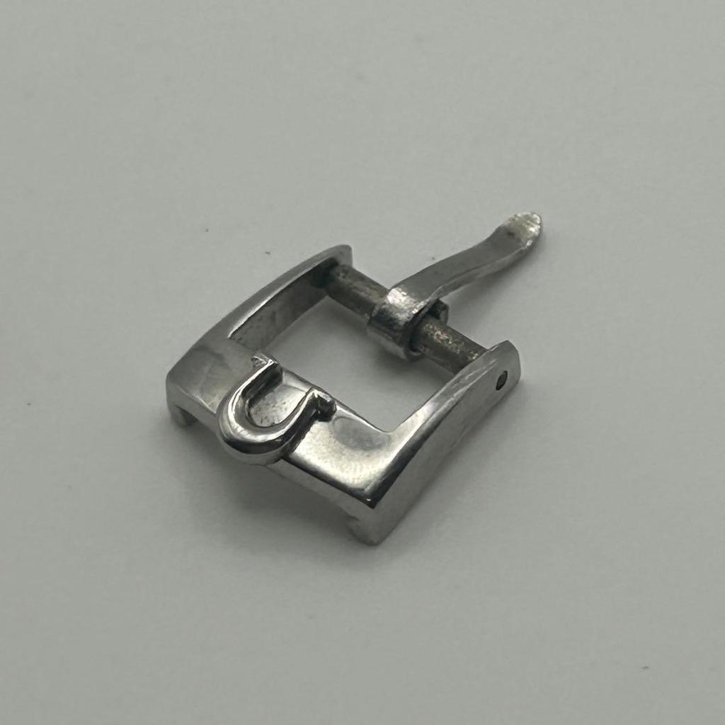 Used Genuine Omega Ladies Watch Buckle Clasp Silver 8mm