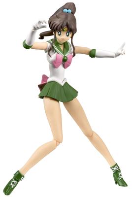 TAMASHII NATIONS Sailor Moon Sailor Jupiter Farbe Ca. 150 mm bemalte bewegliche Figur SHFiguarts -Animation Edition- ABS&PVC