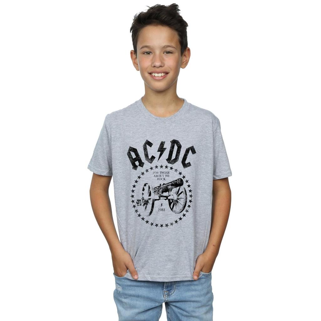 AC/DC Boys We Salute You Cannon T-Shirt