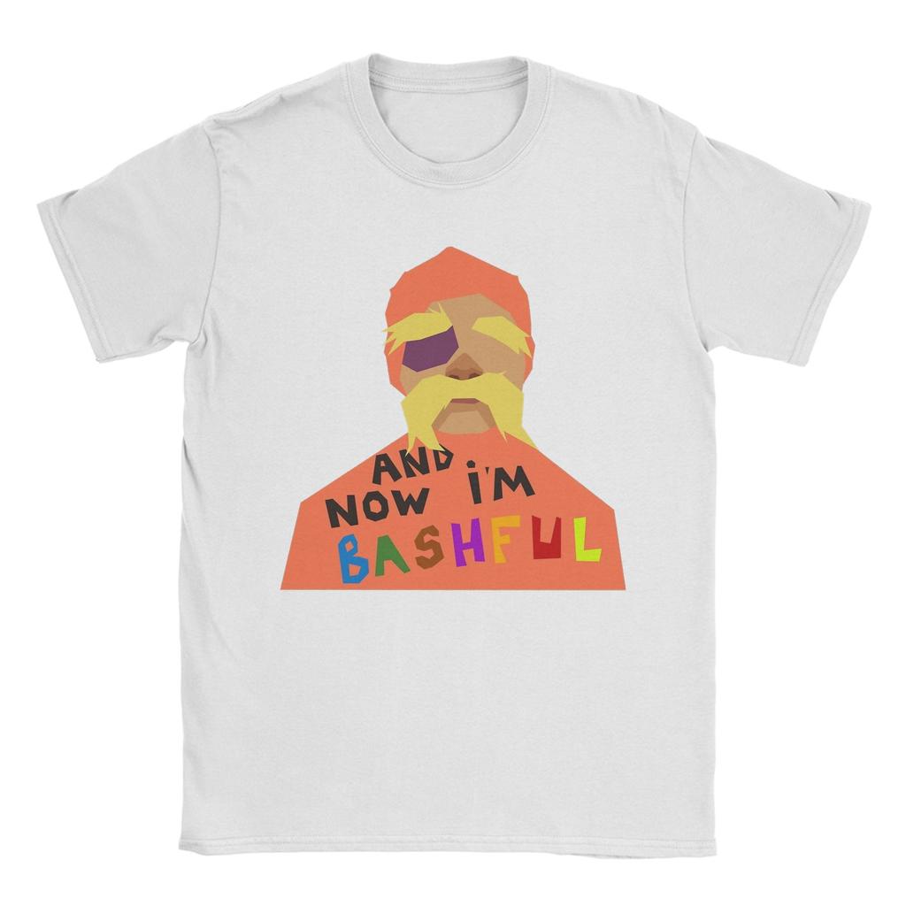 Humor Lorax und Jetzt bin ich schüchtern Ashby T-Shirts Herren Rundhals Baumwoll-T-Shirt Kurzarm-Tees Geschenkidee Tops