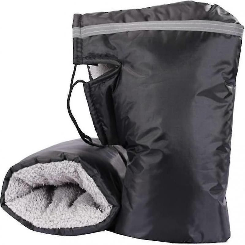 Motorcycle Handlebar Muff Gloves Windproof Waterproof Winter Riding Warm Grip Covers for Harley Honda Yamaha