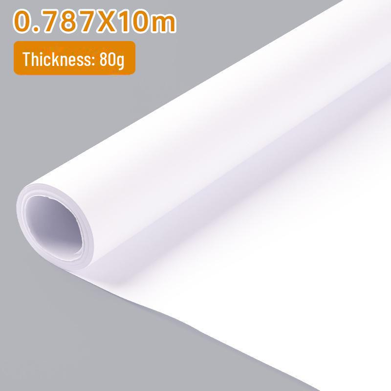Extra Long Children's Drawing Paper Roll - Large White Canvas for Painting