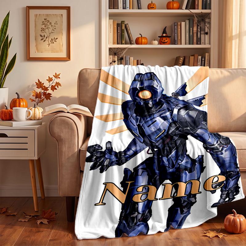 Ultrakill Custom Flannel Blankets Soft Warm Cozy Throws for Home Decor Holiday Gifts