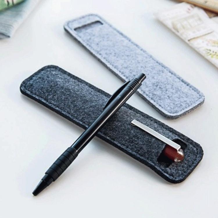 2pcs Felt Pen Bag Mini Fountain Pen Sleeve fashion Stationery Pencil Pouch Gift