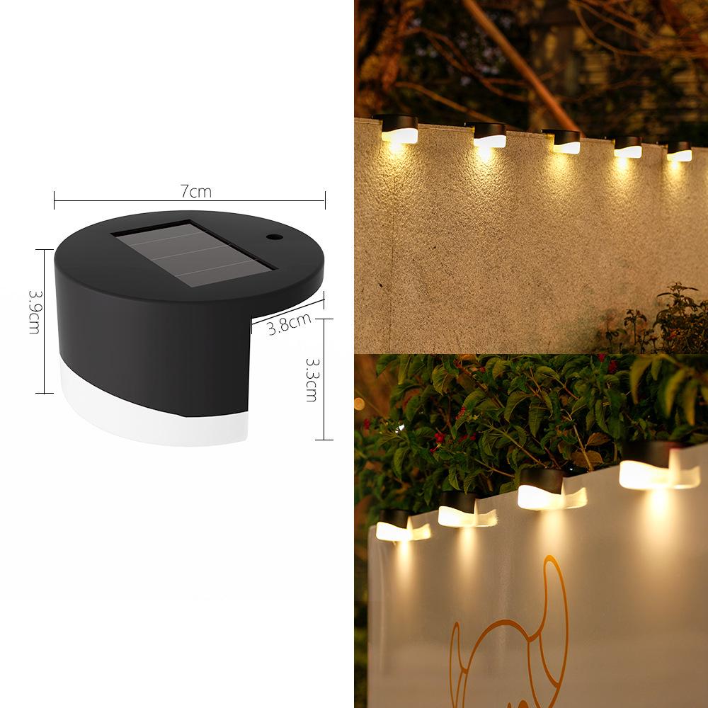 Waterproof Solar Garden Step & Fence Light
