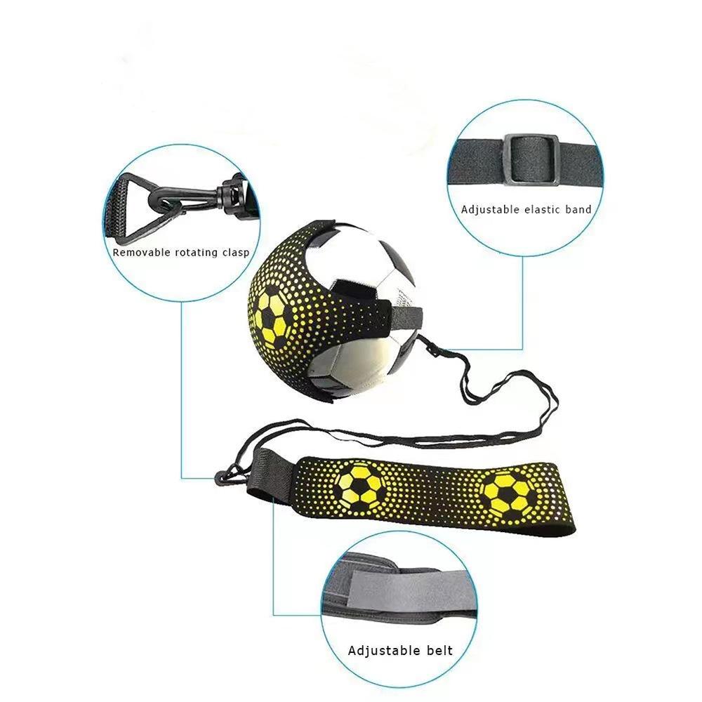 Football Juggling Training Toys Children's Assisted Juggling Rebound Training Football Kicking Coach Playing Solo Football