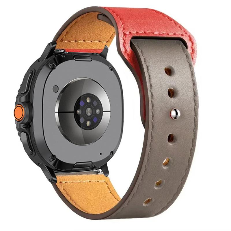 Pro Samsung Galaxy Watch 8 classic Řemínek 46mm 44mm 40mm Ultra 47mm Náhradní pásek Kožený náramek correa Galaxy Watch 8 Řemínek