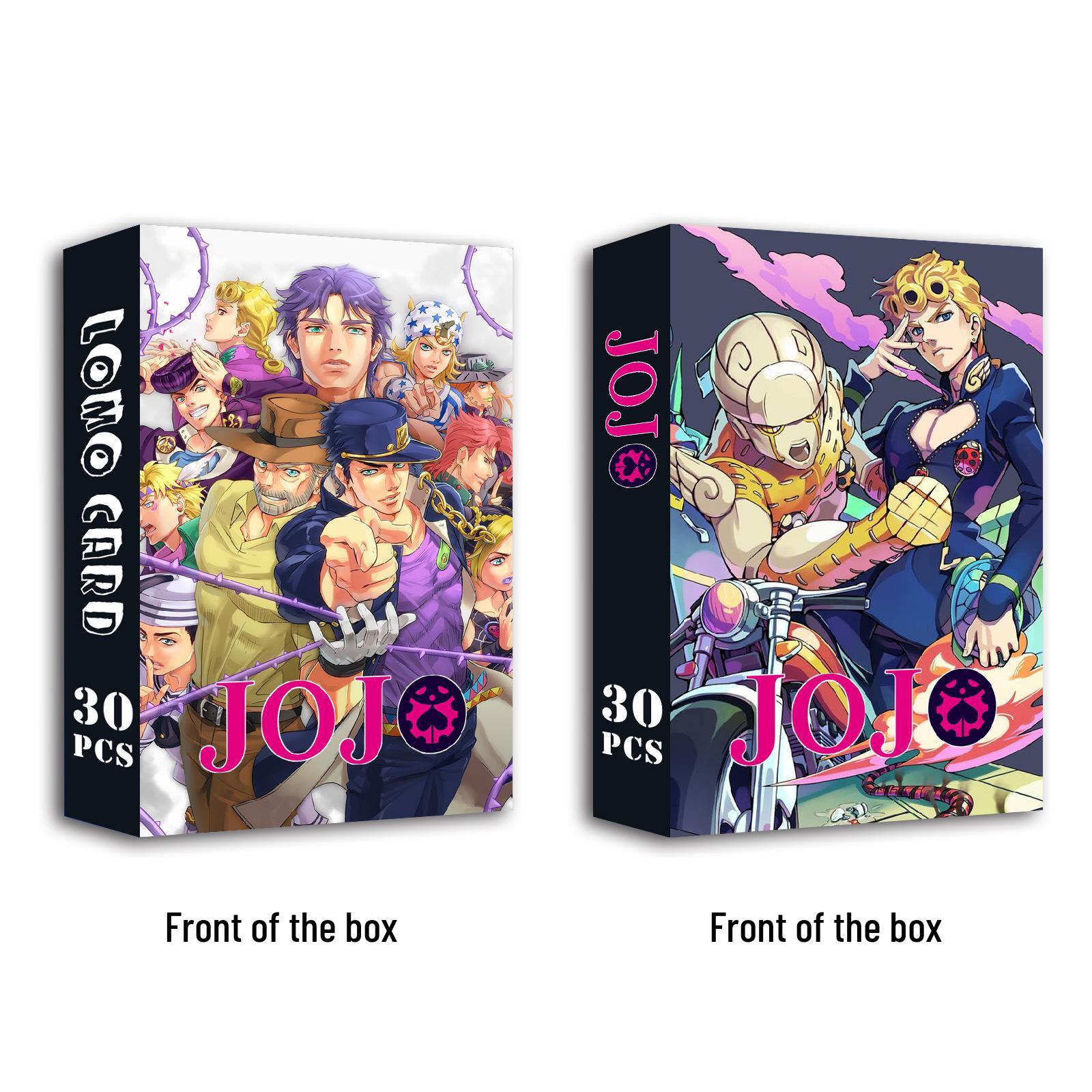 JOJO Anime Double-Sided LOMO Card Collection - 30 Movie Still Cards