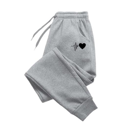 

Жіночі штани для джогінгу Еластичний пояс на шнурку Однотонні спортивні штани з кишенями Штани для вправ у спортзалі Вуличний одяг 2XL сірий
