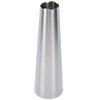 Stainless Steel Vase Small Desktop Silver Flower Vase Room Decor for Kitchen Bedroom Living Room Office Shelf