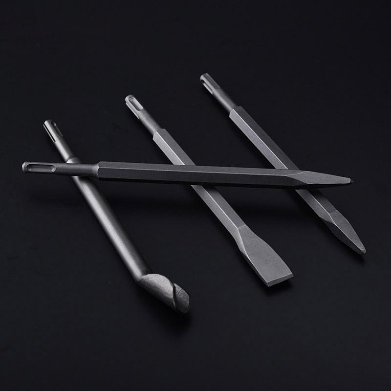 Hammer Rotary Advanced Chisel Bits Set Chrome Steel Tile Bull Point Chisel