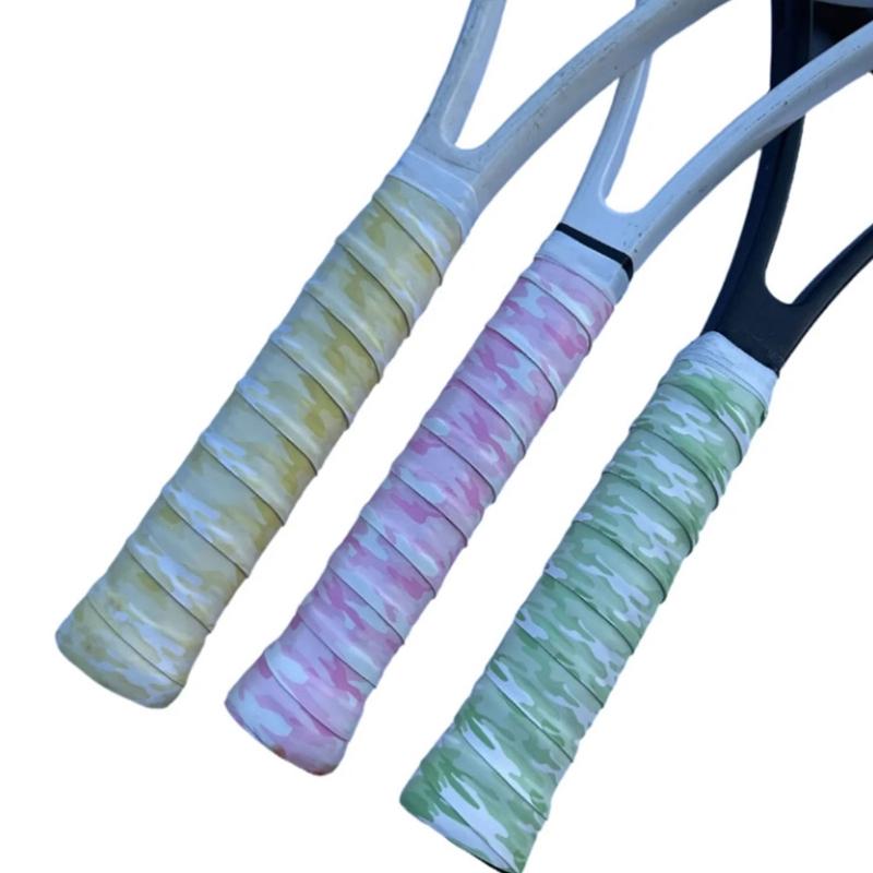 Water Absorbent Adhesive Squash Rackets Grip for Racket Badminton Racket Grip Tape, Racket Wrap Strap Antislip Sweatband