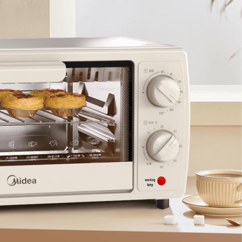 Midea 10L Mini Electric Toaster Oven CN Plug (adapter Included)