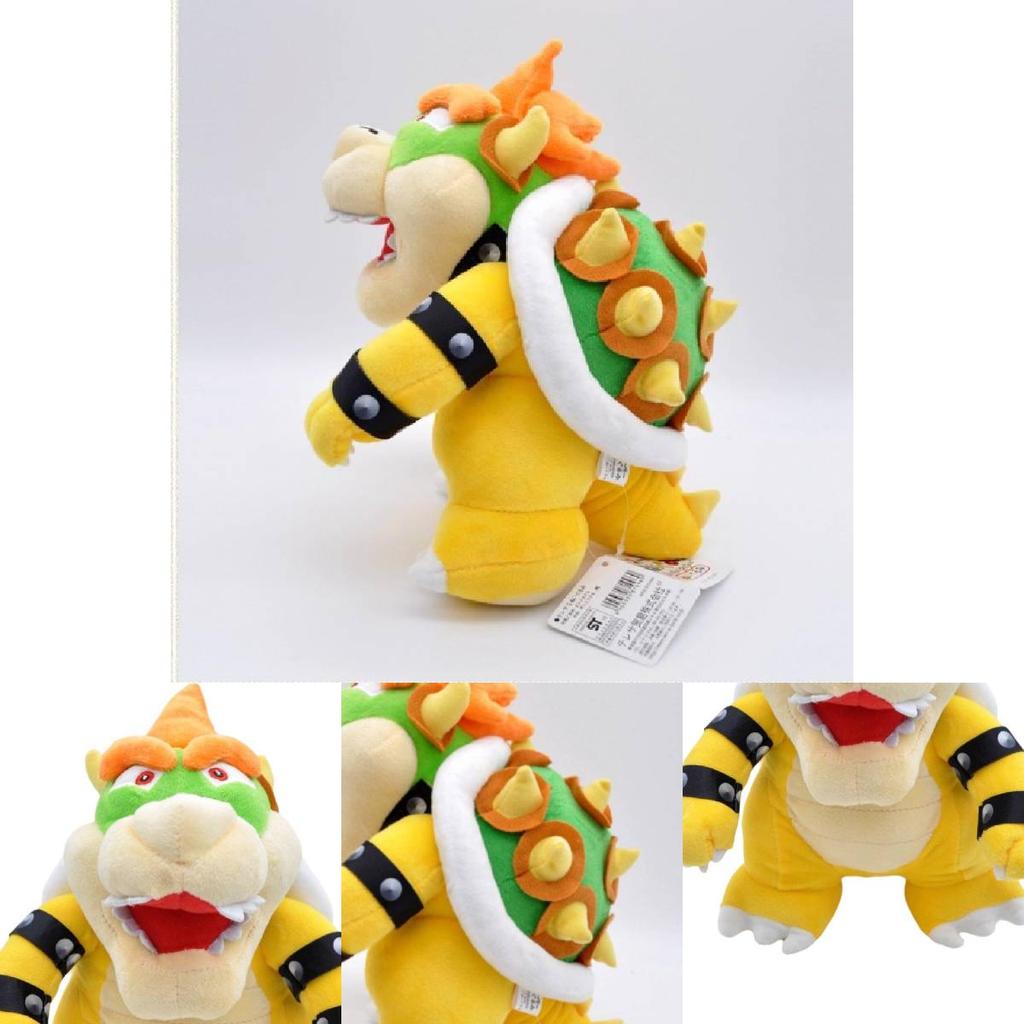 Adorable Super Mario Baby Bowser Koopa Jr. Plush Doll Collectible 6 Inch