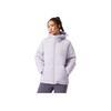 Li Ning Fitness Series Hooded Logo Stitching Down Jacket Women Outerwear AYMV776-2
