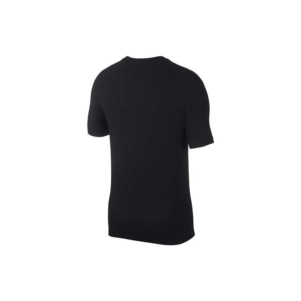Nike T Shirts Men's Black Crew Neck Moderate Straight Fit AR5718-010