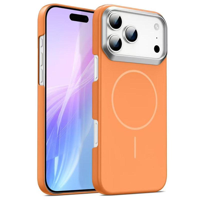Luxury Razor Lens Matte Magnetic Case For iPhone 17 Air 16 15 14 Plus 13 12 11 Pro Max 16e Shockproof Armor Phone Cover