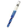 High Speed Steel Plated Blue 6.35mm Hex Shank Tap Drill Bit HSS Compound Tap (M6)