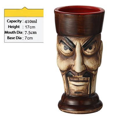 Tiki Mug Tiki Tumblers Ceramic Hawaiian Party Mugs Glasses