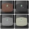 JNK3 Car Suede Tissue Box Organizer Accessories For Skoda Kylaq Elroq Kodiaq Octavia Enyaq Kamiq Scala Rapid Superb Karoq Fabia Yeti
