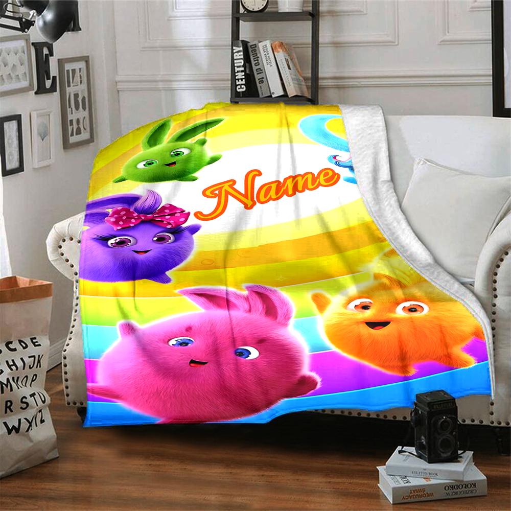 Custom Name "Shark Power: Tralalero Triala" blanket for Couch & Bed, Plush Cozy Fuzzy Blanket Super Soft & Warm Blankets for Fall and Winter. 0908123