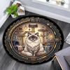 Steampunk Cat Haven Round Area Rug Under Office Chairs Bedroom Living Room Home Decor