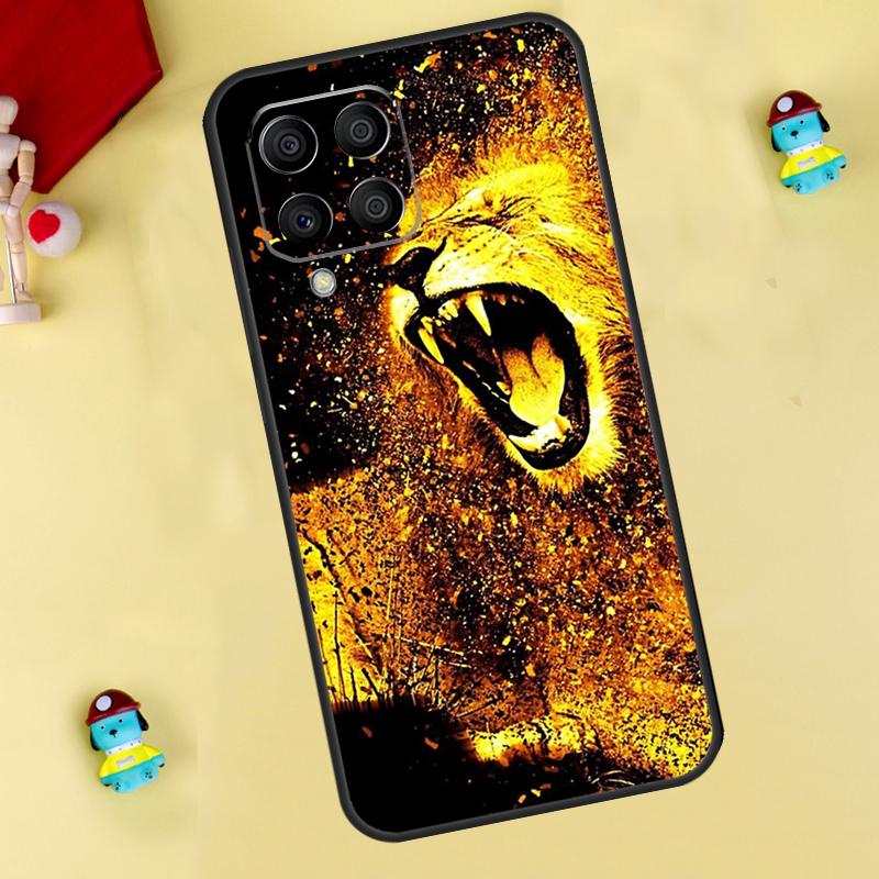 Roaring Lion Case For Samsung Galaxy M33 M15 M55 M31 M13 M12 M14 M06 M16 M36 M56 M53 M32 M52 M35 M34 M54