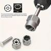 14pcs Impact Socket Set Nut And Bolt Extractor & Remover Chrome Molybdenum Steel Extractors with Storage Box for Automotive