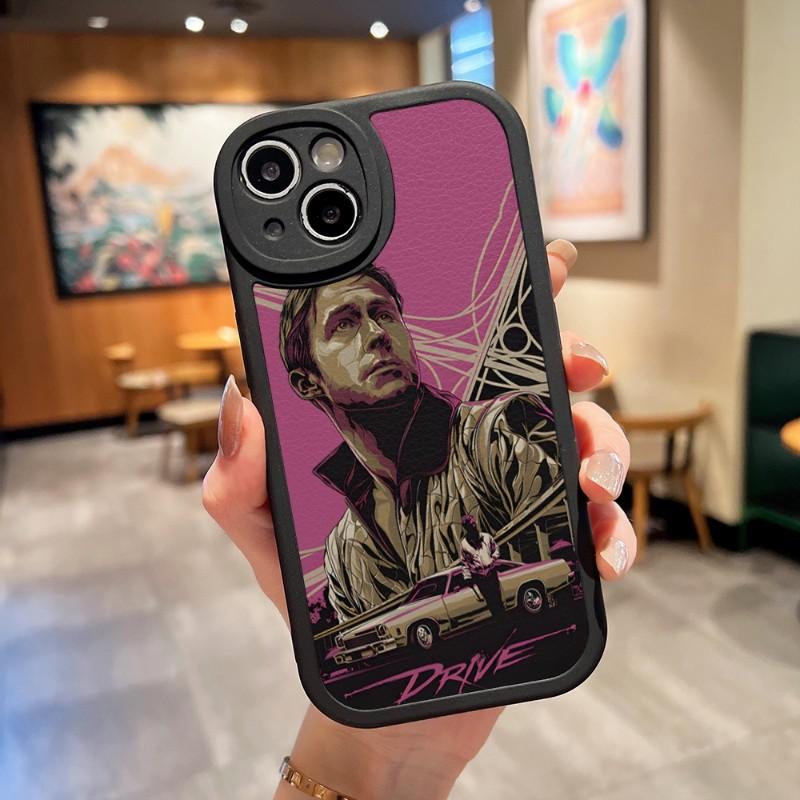 

Drive Ryan Gosling Movie Fun Art Phone Case Leather For Apple Iphone 14 Pro Max11 13 12 Mini X Xr Xs 7 8 Puls Se Silicone Cover iPhone 6